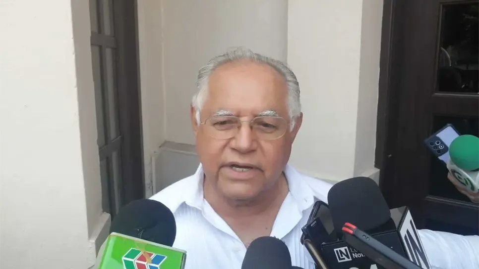 Rene Odilón Cárdenas García, Presidente de la CMIC en Los Mochis. FOTO: Rita Sánchez.