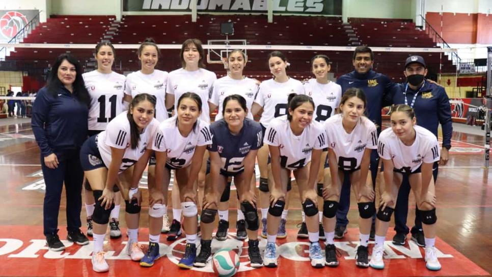 Águilas UAS, base de selección Sinaloa de voly en Juegos Conade