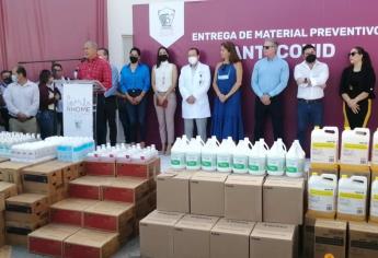 Organización estadounidense dona al Ayuntamiento de Ahome material para combatir el Covid-19