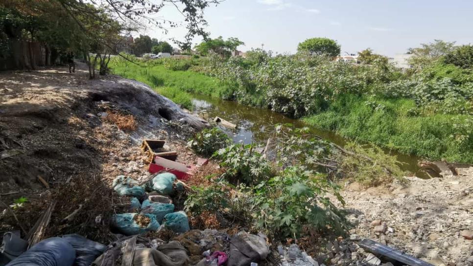 A poco de que caigan las primeras lluvias, el arroyo del Jabalines es un cochinero