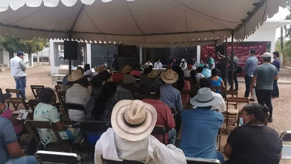 Inician asambleas informativas sobre la Planta de Fertilizantes