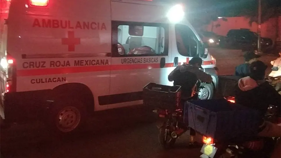 Mujer resulta lesionada tras accidente en el sector sur de Culiacán