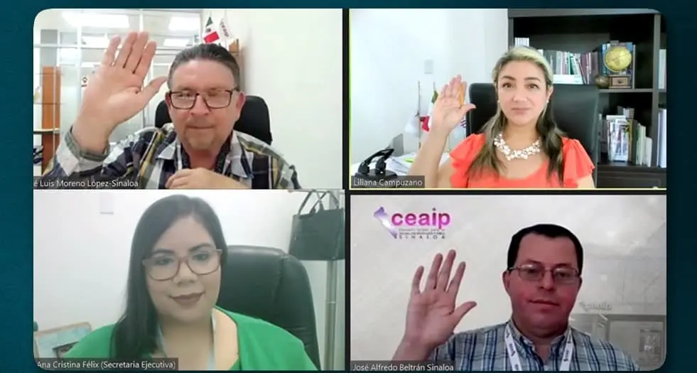 FOTO: Captura de videoconferencia.