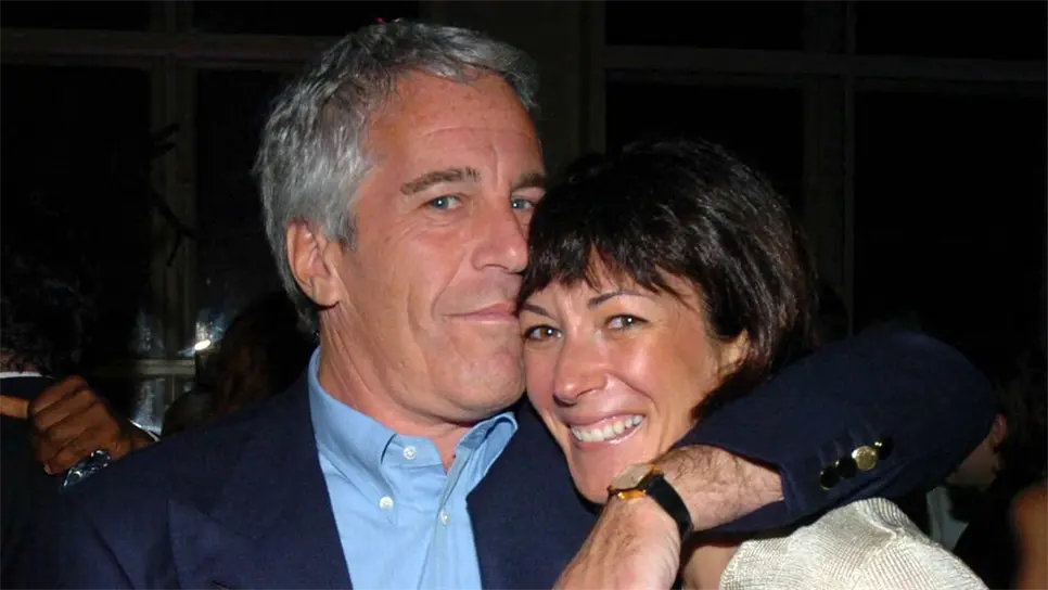 Jeffrey Epstein y Ghislaine Maxwell. FOTO: Cortesía.
