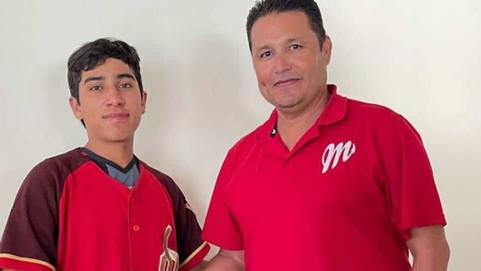 Con 14 años, Keony Gael, de San Ignacio, firma con Diablos Rojos del México