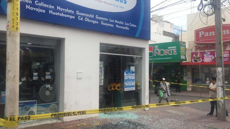 Detienen a 4 personas por robo a comercios en el centro de Culiacán