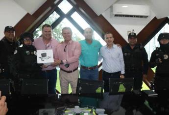 La AARFS dona un dron a la Secretaría de Seguridad y Protección Ciudadana de Ahome