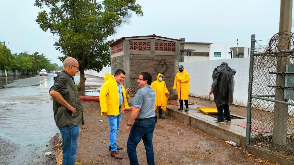 Presumen autoridades que Los Mochis no se inundó con primera lluvia