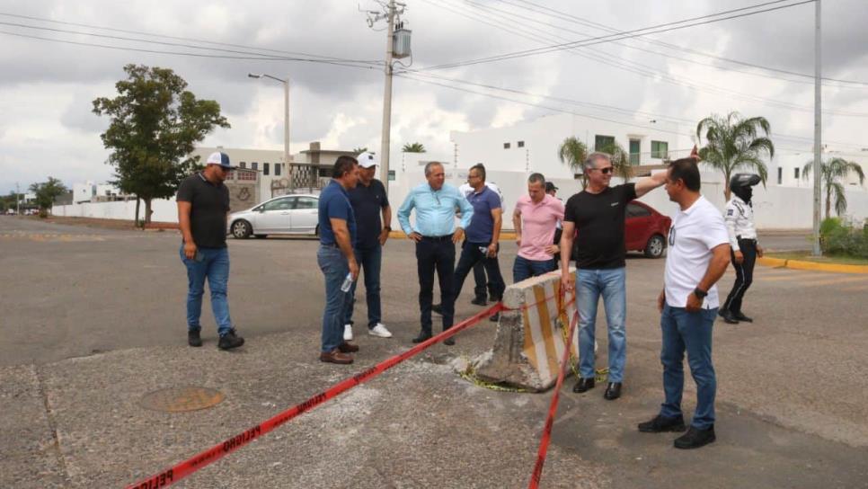 Anuncia Vargas Landeros la construcción del pluvial en la colonia Magisterial