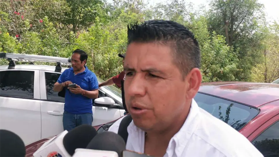 Natanael Téllez Ibarra, Director de Seguridad Pública y Tránsito Municipal de El Fuerte. FOTO: Rita Sánchez.