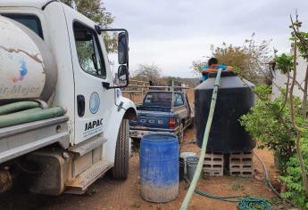 42 comunidades de Culiacán aún sufren la sequía; JAPAC las atiende