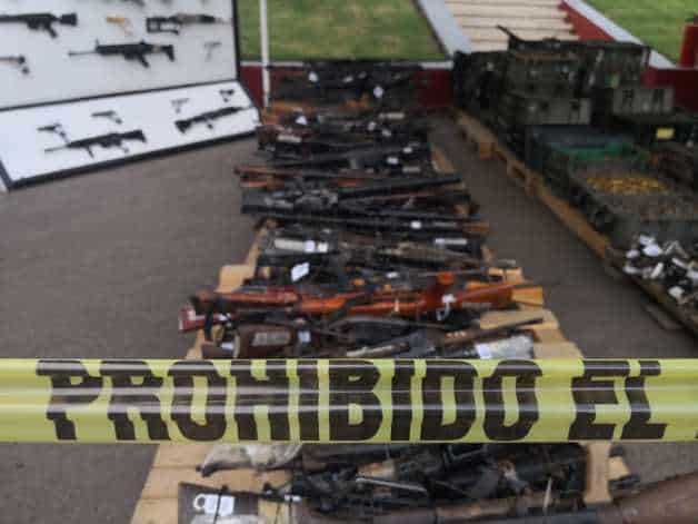 Destruye Sedena más de 800 armas de fuego: busca frenar la violencia en Sinaloa | Luz Noticias