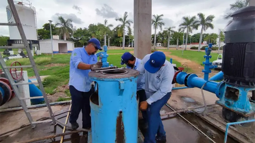Limitan servicio de agua potable a decenas de colonias en Culiacán