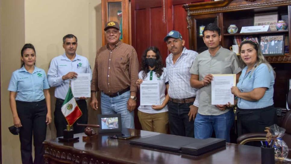 Ayuntamiento de El Fuerte realizó firma de convenio ante Conalep