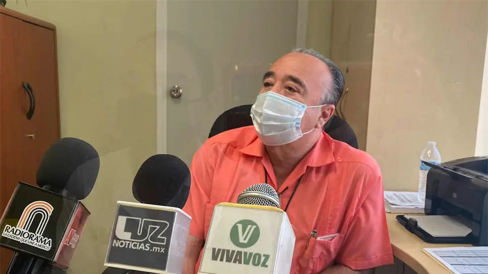 Martín Sotomayor Cázarez, Subprocurador de Atención de Niñas, Niños y Adolescentes del Sistema DIF Sinaloa. FOTO: Diana Cruz.