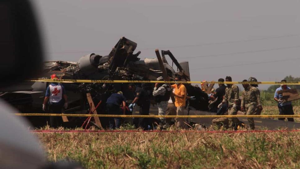 Suman 14 muertos y un herido tras accidente de helicóptero de la Marina
