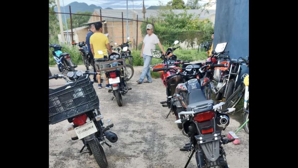 Decomisan 17 motocicletas en Choix porque operadores no contaban con medidas de seguridad