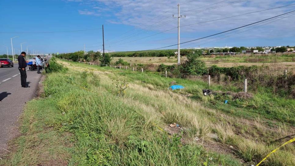 Motociclista mueres tras derrapar en la carretera La Costerita, en Culiacán