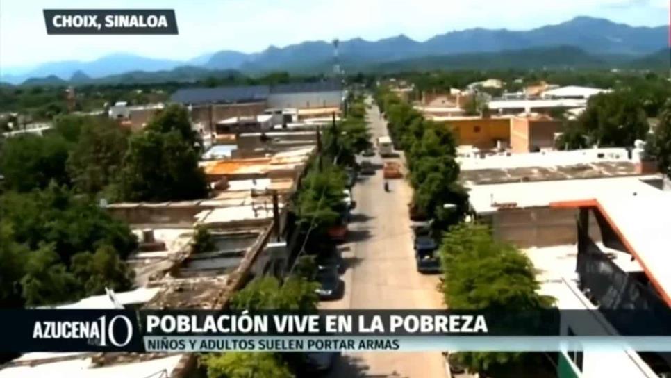 Reportaje de Milenio asegura que en Choix la gente vive en cuevas