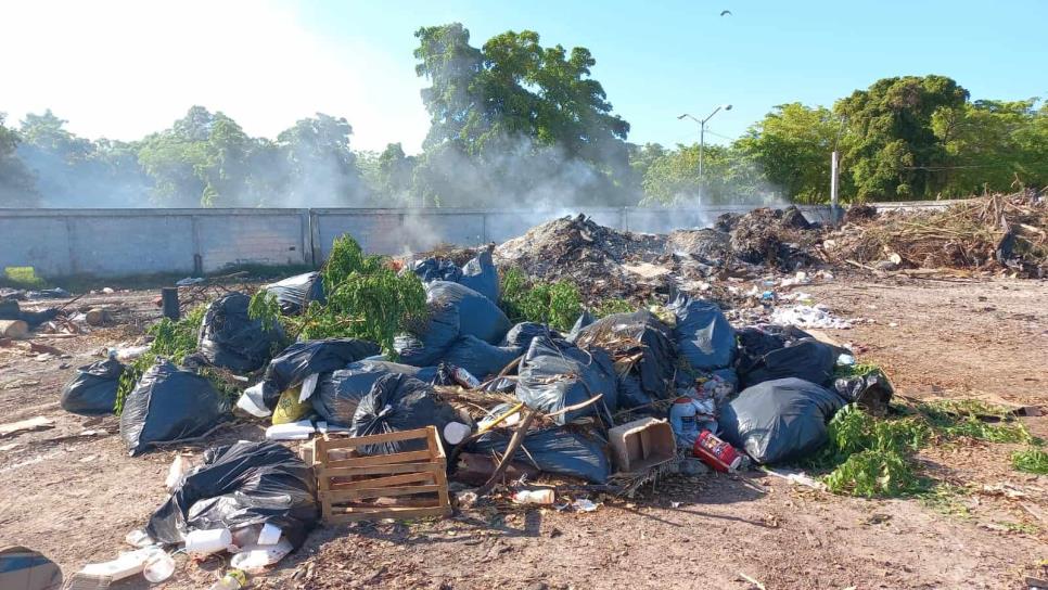 Surgen basureros clandestinos en Los Mochis ante fallas en la recolección