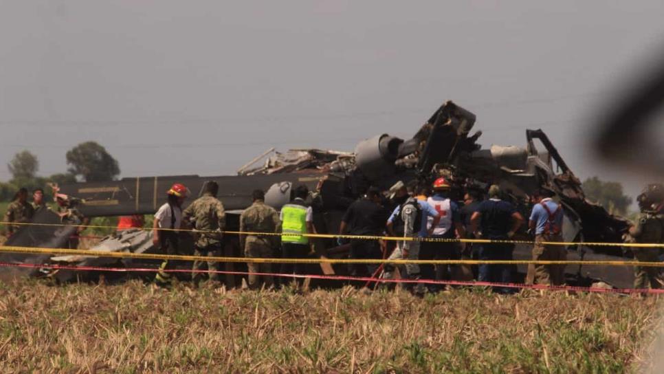 Semar pide no especular sobre desplome de helicóptero en Los Mochis