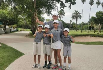 Pequeños golfistas representarán a Sinaloa en el World Championchip 2022 U. S. Kids