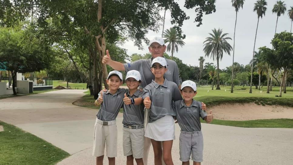 Pequeños golfistas representarán a Sinaloa en el World Championchip 2022 U. S. Kids