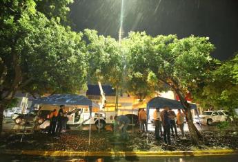 Alumbrado público y rondines de policías en el Hospital Pediátrico ordena alcalde de Culiacán