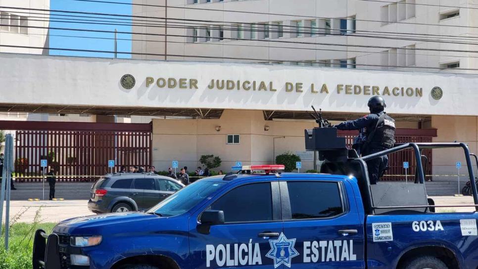 Evacuan edificio del Poder Judicial en Culiacán por amenaza de bomba