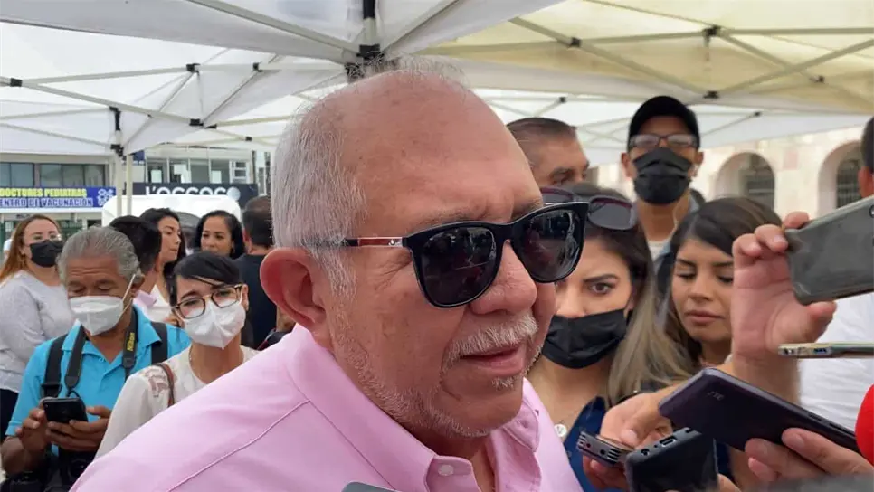 Luis Guillermo Benitez Torres, alcalde de Mazatlán. FOTO: Alicia González.