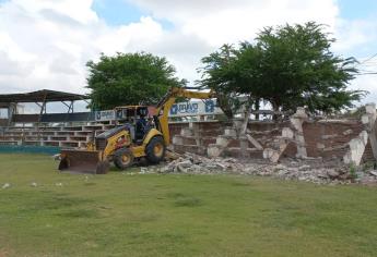 «Out» contra el beisbol de Ahome: destruyen estadio del tricampeón Astros