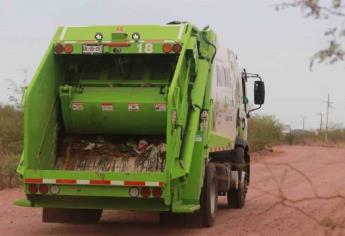 Buscan abatir rezago en recolección de basura en Ahome