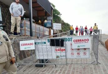 Denuncian que en El Faro Mazatlán no respetan horario de acceso