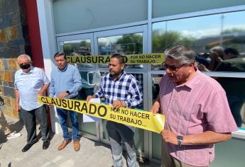 Dirigentes de PRD «clausuran» a Profeco por no atender demandas