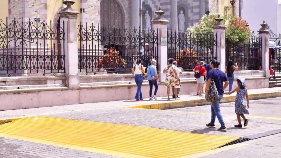 Paso peatonal en el Centro de Mazatlán costó $250 mil