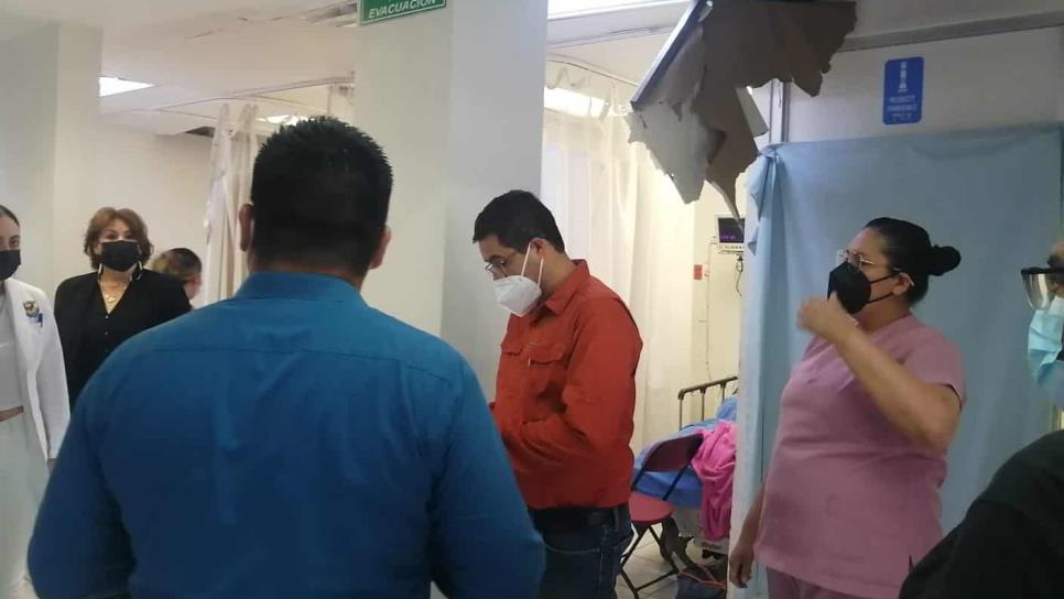 Cae de sorpresa Secretario de Salud a supervisar Hospital General de Guasave