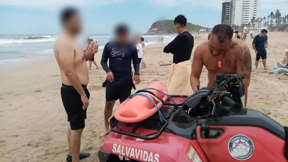 Mueren 3 turistas ahogados en playas de Mazatlán