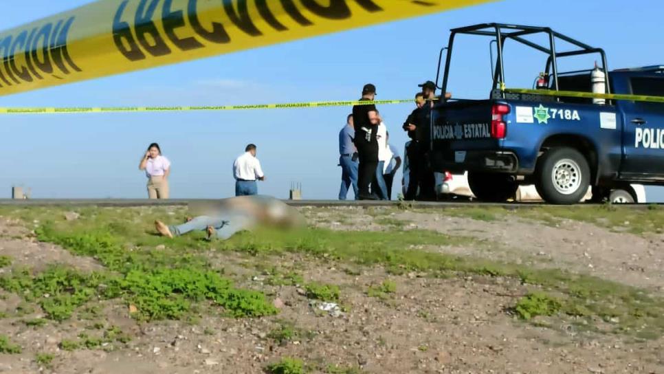 Localizan a hombre ejecutado a balazos en Guamúchil