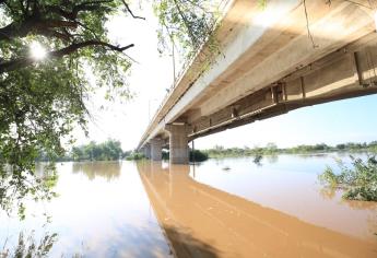 Descartan riesgo de desbordamiento en río Sinaloa