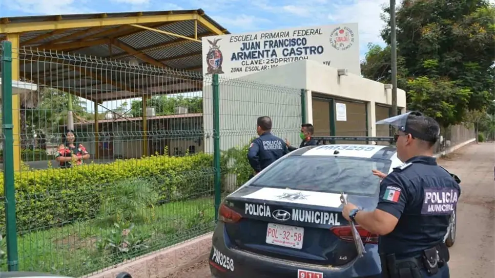 A un mes de vacaciones, refuerzan rondines de vigilancia en escuelas de Ahome