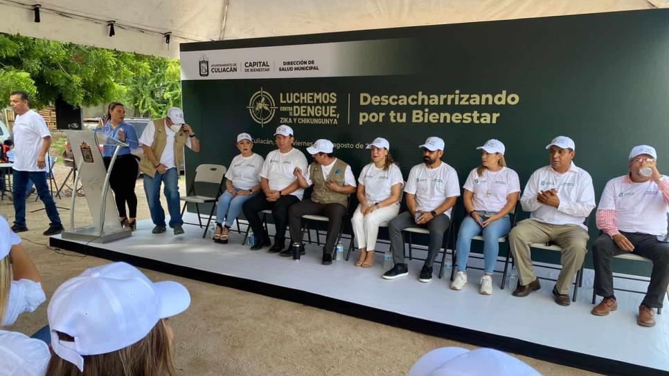 Arranca descacharrización en Culiacán para erradicar el dengue