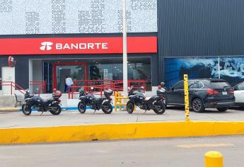 Reforzarán estrategia para acabar con los asaltos bancarios en Culiacán