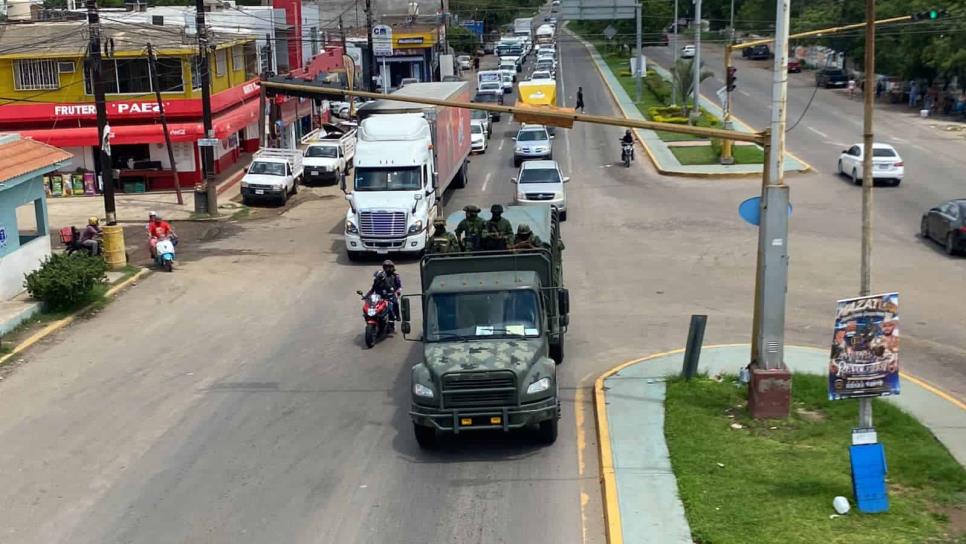 Arriban 250 elementos del Ejército a Mazatlán