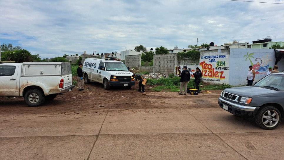 Localizan hombre asesinado a balazos al norte de Culiacán