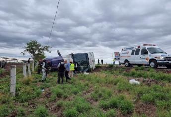 Volcadura de autobús en la Culiacán-Mazatlán deja un mujer sin vida y 19 lesionados