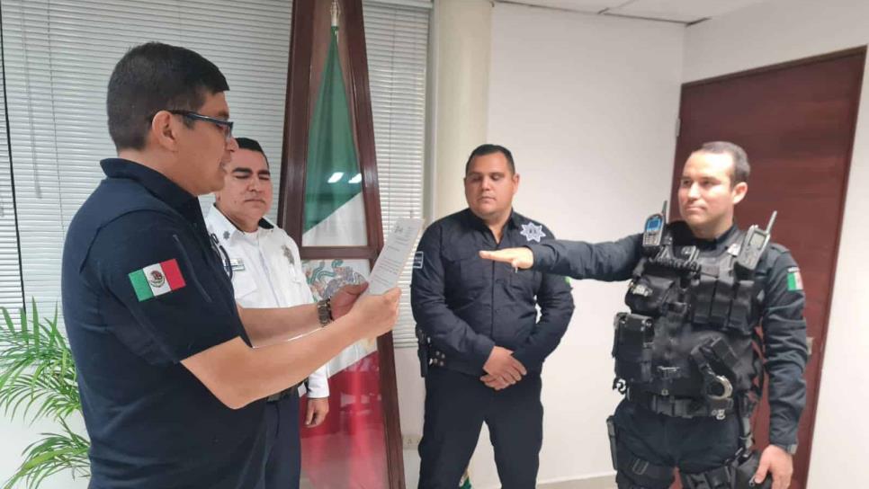 Nombran a subdirector de la Policía de Culiacán