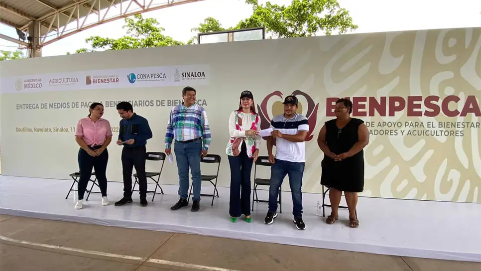 Pescadores y acuicultores recibirán 10 mil 800 pesos con el Bienpesca y Gobierno de Sinaloa