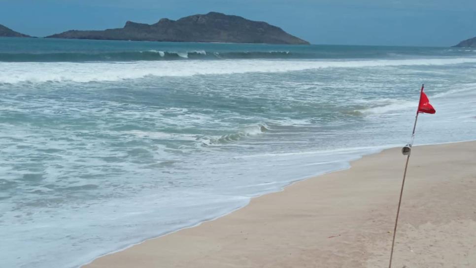 ¡Precaución! Llaman a bañistas a tener precaución en playas de Mazatlán y el Pacífico