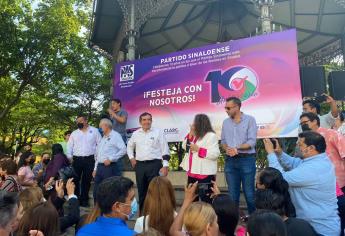 «Un partido local no la tiene fácil, Sinaloa es ejemplo»: el PAS celebra 10 años de su fundación