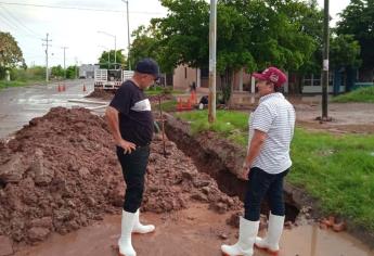 Gobierno Municipal atiende de manera inmediata megafuga en Los Mochis